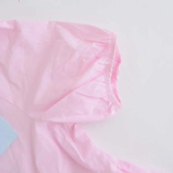 Hill House Ballerina Pink  The Francesca Top 100% Cotton Size Small NWT - Picture 8 of 13